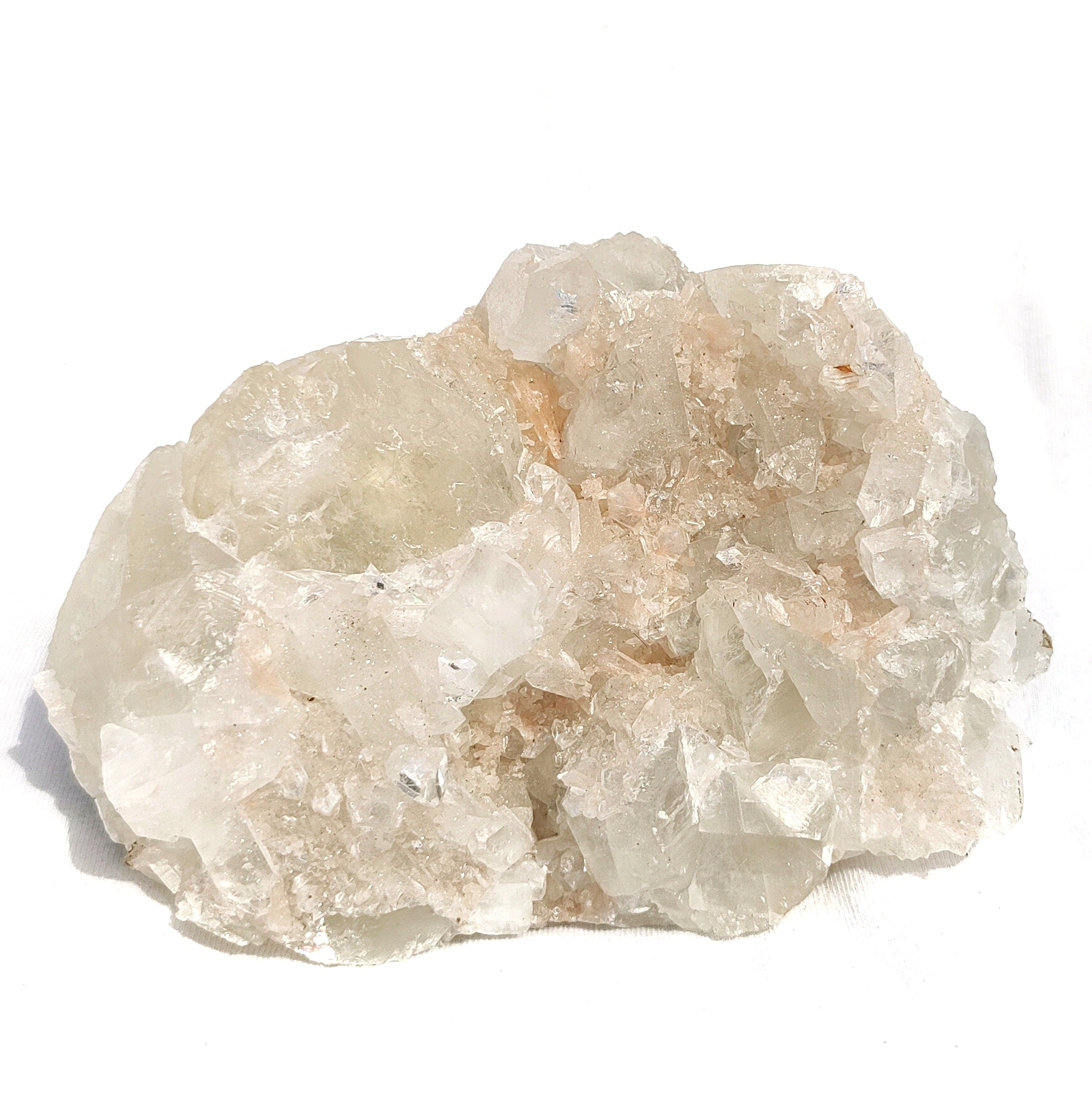 Apophyllite and Stilbite Cluster