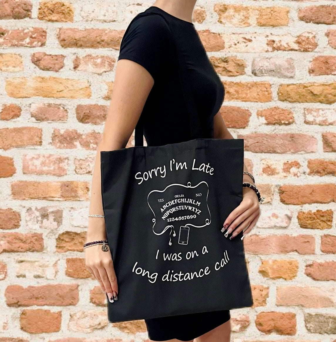 Sorry I'm Late Tote Bag