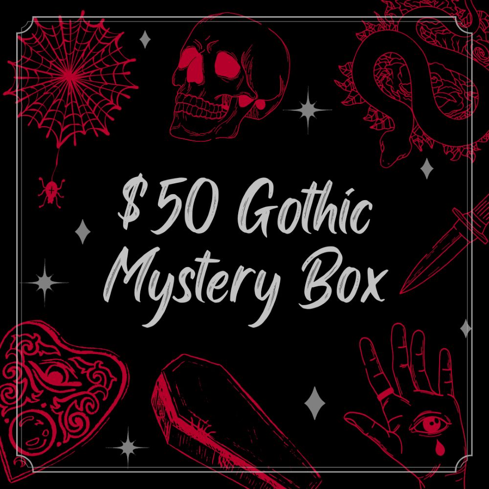 Gothic $50 mystery value box ~ for spooky people who like to live on the edge!!!