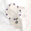 Butterfly Charm Crystal Bracelets - 6mm Crystal Variety