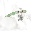 Butterfly Charm Crystal Bracelets - 6mm Crystal Variety