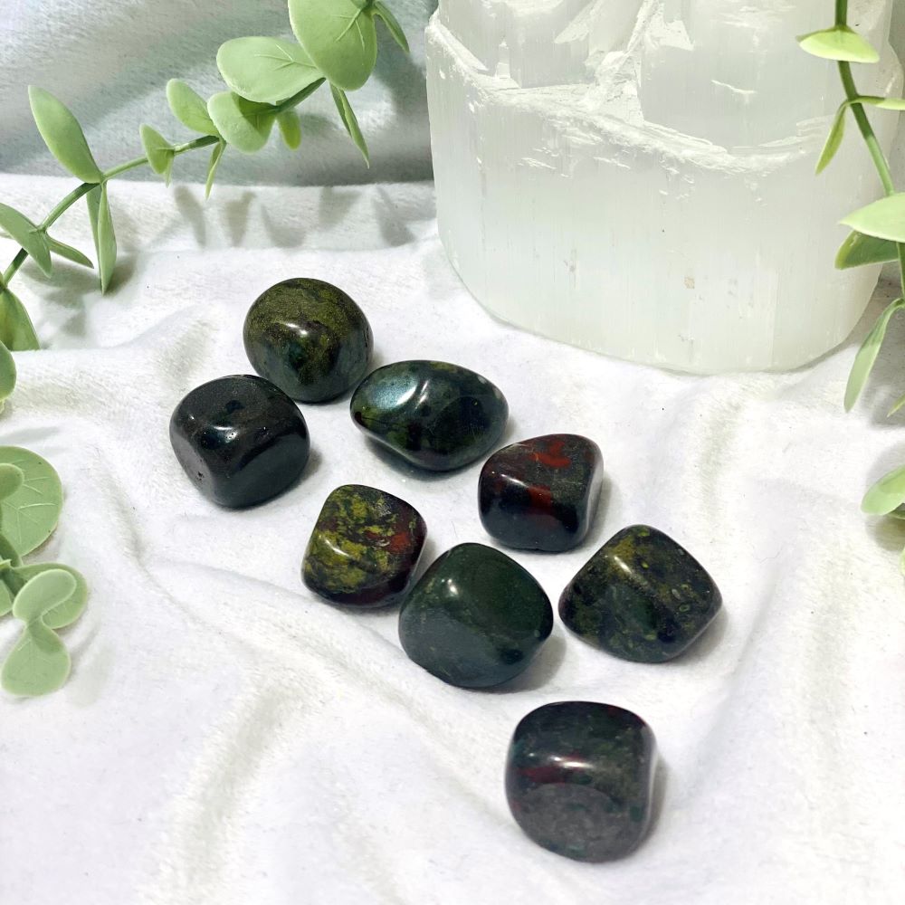 Dragon's blood jasper tumble