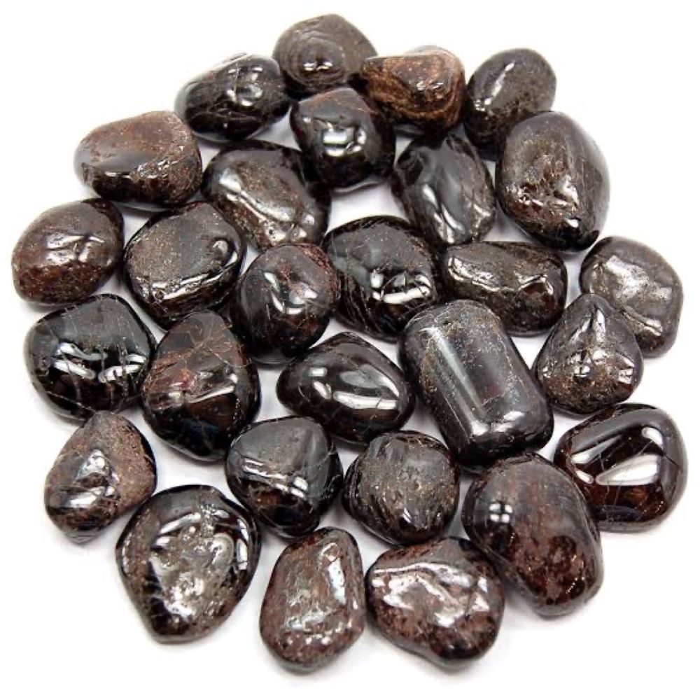 Garnet tumble stones